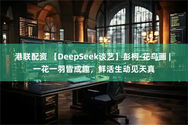 港联配资 【DeepSeek谈艺】彭柯·花鸟画 | 一花一羽皆成趣，鲜活生动见天真